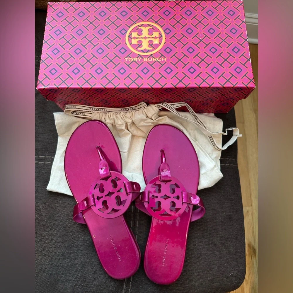 Tory Burch Miller Sandals - Picture 1 of 8